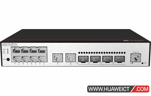 1000BASE-T以太网端口,4个万兆SFP+,交流供电)