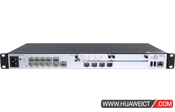 AR6121E路由器 AR6121E, 2*GE combo WAN, 1*10GE(SFP+) WAN, 8*GE LAN, 1*GE combo LAN, 2*USB, 2*SIC