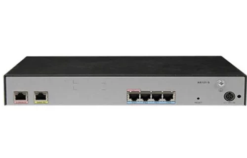 华为AR121-S路由器 AR121-S,1GE WAN,4GE LAN 带机量100台PC，转发性能450Kpps，免费可管理最多4个AP（仅Wi-Fi 5）