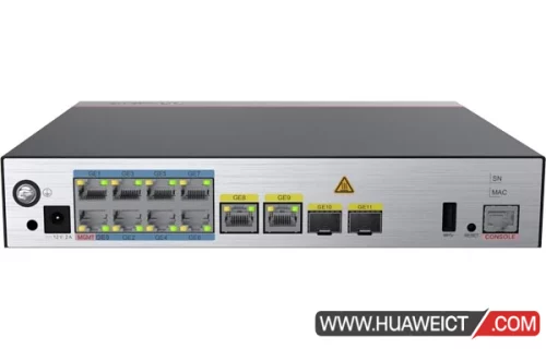 华为AR651C路由器 AR651C交流主机, 10*GE RJ45,2*GE SFP, 1*USB 3.0