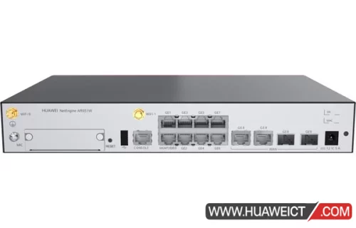 华为AR651W路由器 AR651W,2*GE combo WAN,8*GE LAN,1*USB2.0,802.11b/g/n/ac,2*2MIMO,1*MIC slot