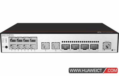 华为S5735-L10T4X-A-V2交换机 S5735-L10T4X-A-V2(10个10/100/1000BASE-T以太网端口,4个万兆SFP+,交流供电)