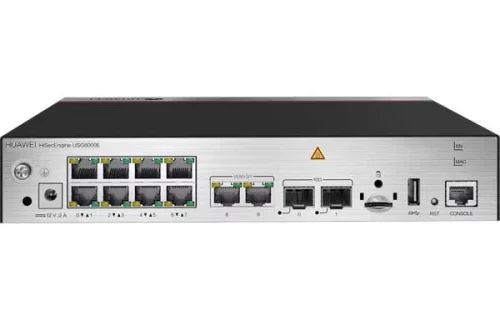 华为USG6331E-AC防火墙 USG6331E交流主机(10*GE RJ45+2*10GE SFP+,1*电源适配器,含SSL VPN 100用户)