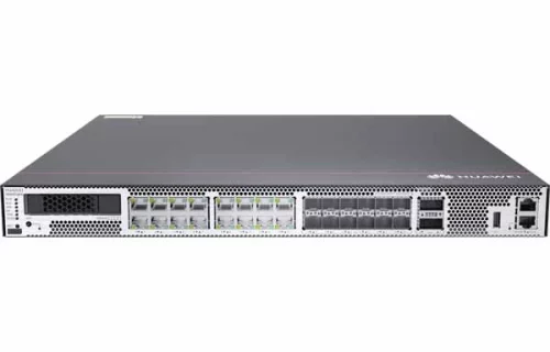 华为USG6635E-AC防火墙 USG6635E交流主机(16*GE RJ45 + 12*10GE SFP+ + 2*40GE QSFP+,32G内存,2交流电源,含SSL VPN 100用户)AI防火墙